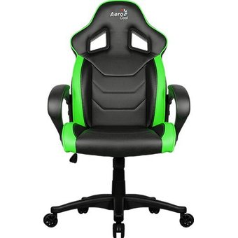  Игровое кресло Aerocool AC60C AIR (черно-зеленое) 4713105957761 