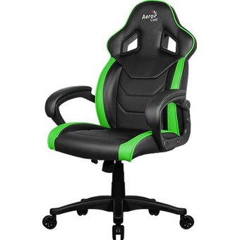  Игровое кресло Aerocool AC60C AIR (черно-зеленое) 4713105957761 