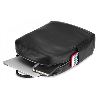  Рюкзак Moleskine Classic Leather ET74UBKBK черный натур.кожа 