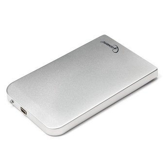  Карман для HDD 2.5" Gembird EE2-U2S-41-S, серебро, USB 2.0, SATA, металл 
