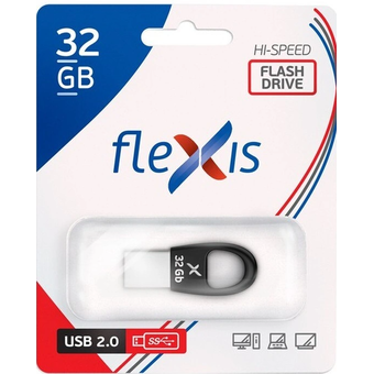  USB-флешка Flexis RB-102, 32 GB, USB 2.0 (FUB20032RB-102) 