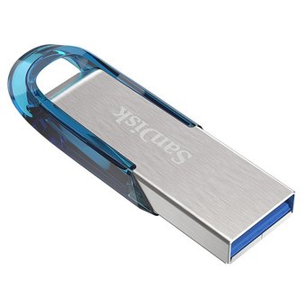  USB-флешка Sandisk SDCZ73-064G-G46B Ultra Flair USB 3.0 64GB - NEW Tropical Blue Color 