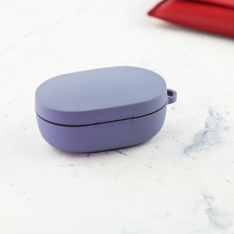  Чехол силиконовый для AirDods Redmi серый (46) 