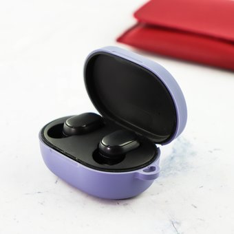  Чехол силиконовый для AirDods Redmi серый (46) 