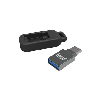  USB-флешка Leef LBC000KK128R1 Bridge-C, 128 Гб, OTG USB 3.1 gen.1 & USB Type-C 