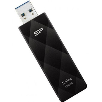  USB-флешка Silicon Power SP128GBUF3B20V1K Blaze B20 128Gb , USB 3.0, Черный 