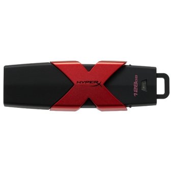  USB-флешка Kingston HyperX Savage, 128 ГБ, USB 3.1 gen.1 (HXS3/128GB) 