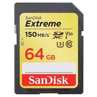  Карта памяти SDXC 64GB UHS-I SDSDXV6-064G-GNCIN SANDISK 