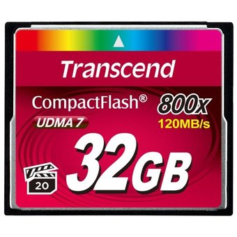  Карта памяти Transcend TS32GCF800 Compact Flash Premium 