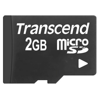  Карта памяти Transcend TS2GUSDC microSD, 2 Гб, без адаптера 
