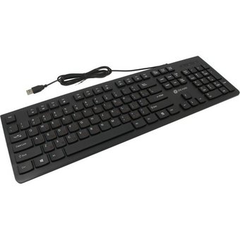  Клавиатура Oklick 505M черный KW-1820 Black 