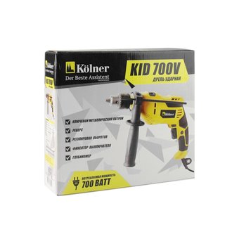  Дрель ударная Kolner KID 700V 