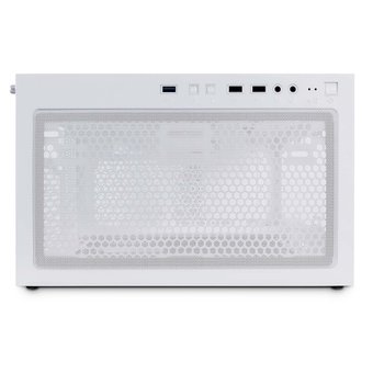  Корпус 1STPLAYER Firebase X3-M X3-M-WH-4F1-W White mATX TG 4x120mm LED fans inc 