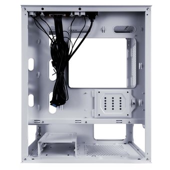  Корпус 1STPLAYER Firebase X3-M X3-M-WH-4F1-W White mATX TG 4x120mm LED fans inc 