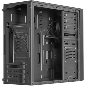  Корпус Ginzzu D180, mATX, Mini-Tower, черный, Без БП 