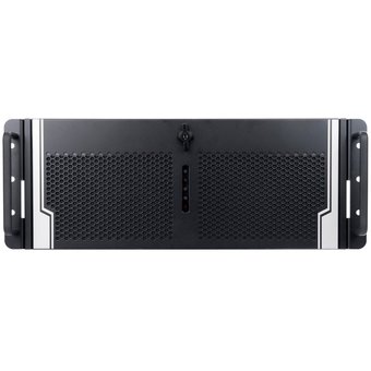  Корпус InWin IW-R400-01N (6131850) /USB3.0*2/Rear fan 8025mm 4200RPM*2/Front fan 8025mm 4200RPM*2/Front door/Air filter for front door 