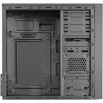  Корпус Ginzzu D180, mATX, Mini-Tower, черный, Без БП 