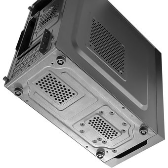  Корпус Ginzzu D180, mATX, Mini-Tower, черный, Без БП 