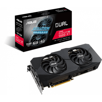  Видеокарта Asus DUAL-RX5600XT-T6G-EVO AMD Radeon RX 5600XT 6144Mb 