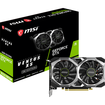  Видеокарта MSI GTX 1650 Super Ventus XS OC PCI-E nVidia GeForce GTX 1650Super 4096Mb 128bit GDDR6 1485/12000 DVIx1/HDMIx1/DPx1/HDCP Ret 