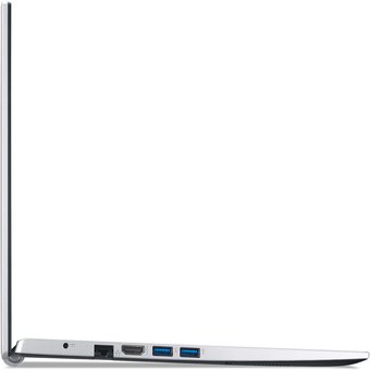  Ноутбук Acer Aspire 3 A317-54-54BQ (NX.K9YER.005) i5 1235U 16Gb SSD512Gb Intel Iris Xe graphics 17.3" IPS FHD Eshell silver 