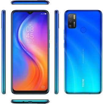  Смартфон TECNO Spark 5 Air (TCN-KD6-VABL) Vacation Blue/синий 