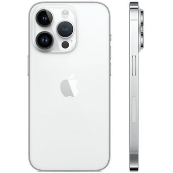  Смартфон Apple A2892 iPhone 14 Pro 256Gb 6Gb серебристый MQ0W3ZA/A 