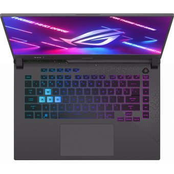  Ноутбук Asus ROG Strix G15 G513IE-HN083 (90NR0582-M004N0) Ryzen 7 4800H 16Gb SSD512Gb GeForce RTX 3050 Ti 4Gb 15.6" IPS FHD noOS grey 
