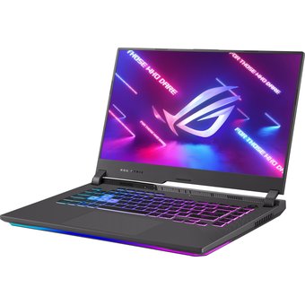  Ноутбук Asus ROG Strix G15 G513IE-HN083 (90NR0582-M004N0) Ryzen 7 4800H 16Gb SSD512Gb GeForce RTX 3050 Ti 4Gb 15.6" IPS FHD noOS grey 