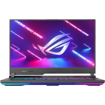  Ноутбук Asus ROG Strix G15 G513IE-HN083 (90NR0582-M004N0) Ryzen 7 4800H 16Gb SSD512Gb GeForce RTX 3050 Ti 4Gb 15.6" IPS FHD noOS grey 