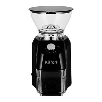 Кофемолка Kitfort КТ-791 черный 