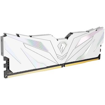  ОЗУ Netac Shadow II (NTSWD4P32SP-16W) DDR 4 DIMM 16Gb PC25600, 3200Mhz, C16 White, с радиатором 