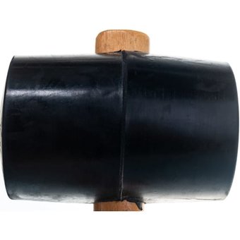  Киянка резиновая SPARTA 11161, 1130г, черная резина, деревянная рукоятка 