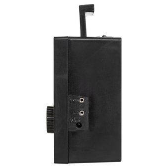  Радиоприемник Supra ST-25U черный USB SD 