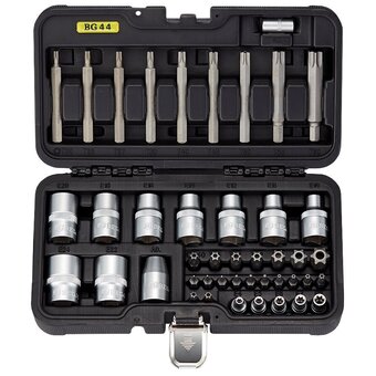  Набор бит и головок TORX BERGER BG044-1214 «КИЛЬ» 44 предмета 