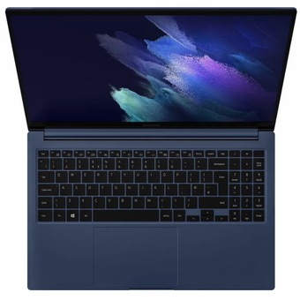  Ноутбук Samsung Galaxy book NP750 (NP750XDA-KC1IT) i3 1115G4 8Gb SSD256Gb Intel UHD Graph 15.6" FHD/ENGKBD W10H Multi Lang. 64 blue 