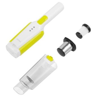  Пылесос ручной Kitfort КТ-5132 белый/салатовый 