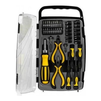  Отвертка STAYER Master 25311-H41 реверсивная с эргономичной ручкой, с насадками, 41 предмет 