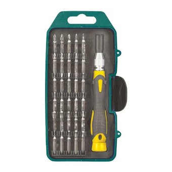  Отвертка FIT IT 56189 с битами для точных работ, 30 CrV бит 