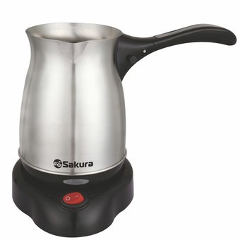  Турка электрическая SAKURA SA-6112S (0.5) нерж.сталь 