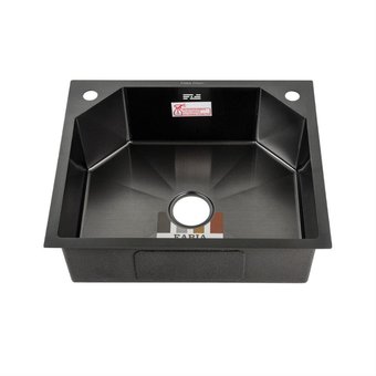  Мойка врезная FABIA PROFI 60503LRG графит 