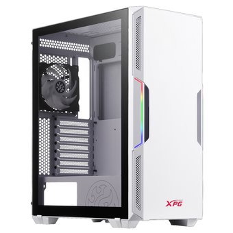  Корпус ADATA XPG STARKER (STARKER-WHCWW) белый Mid-Tower, Micro-ATX, Mini-ITX, Standard-ATX, USB 3.2 Gen1 Type-A 