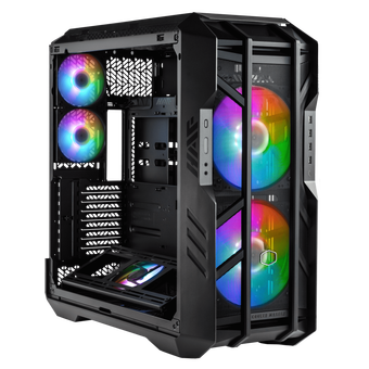  Корпус Cooler Master HAF700 (H700-IGNN-S00) черный без БП E-ATX 5x120mm 4x200mm 2xUSB3.0 1xUSB3.1 audio bott PSU 