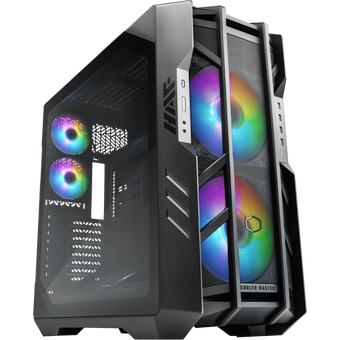  Корпус Cooler Master HAF700 (H700-IGNN-S00) черный без БП E-ATX 5x120mm 4x200mm 2xUSB3.0 1xUSB3.1 audio bott PSU 