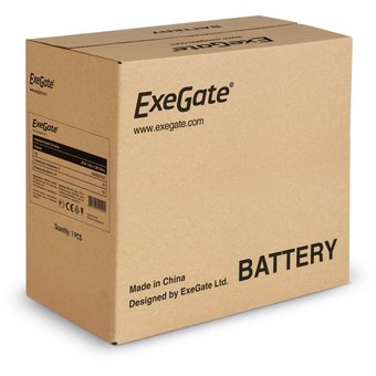  Аккумуляторная батарея ExeGate DTM 1255 (12V 55Ah, под болт М6) 285667 