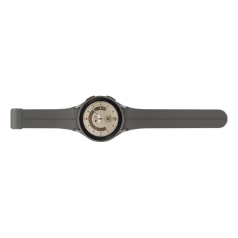  Смарт-часы Samsung Galaxy Watch 5 Pro (SM-R920NZTAMEA) 45мм 1.4" AMOLED корп.серый рем.серый 