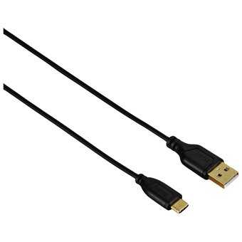  Дата-кабель Hama Flexi-Slim 00135784 USB Type-C USB A0.75м черный 