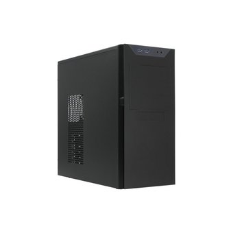  Корпус POWERMAN BA833BK (6125674) ATX, 600W PM-600ATX-F, USBx2 + Audio, черный 