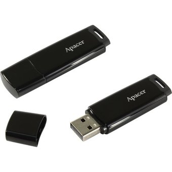  USB-флешка 64G USB 2.0 Apacer AH336 Black (AP64GAH336B-1) 