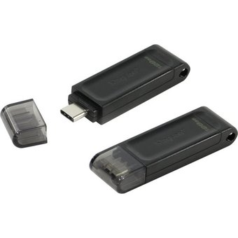  USB-флешка Kingston DT70/128GB DataTraveler 70 USB3.0 черный 